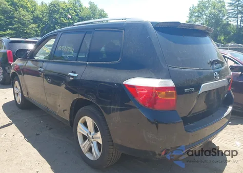 2008 Toyota Highlander Limited from USA, damaged, VIN JTEES42A182060720
